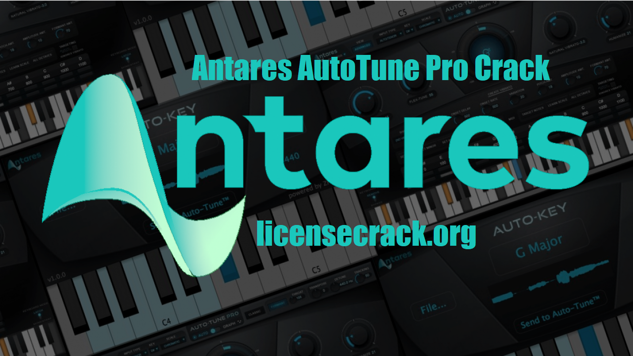 Antares AutoTune Pro Crack With Serial Key 2023