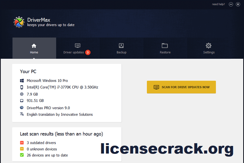 DriverMax Pro 12.11.06 Crack + Registration Code 2021