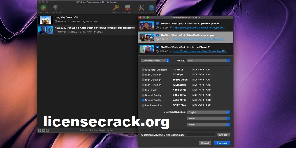 4K Video Downloader 4.13.4.3950 Full Crack + Key Download
