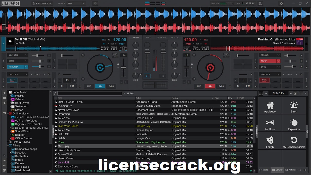  Virtual DJ Pro 2021 Crack + Serial Key Free Download [Full]