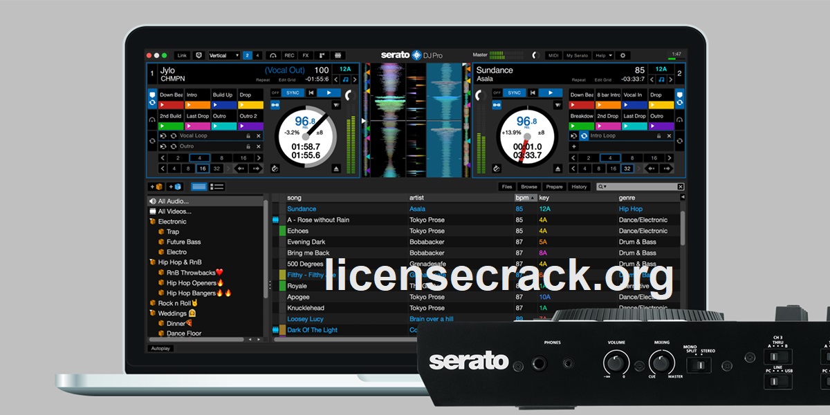 Serato DJ Pro 2.4.4 Crack & Serial Key Full Download 2021