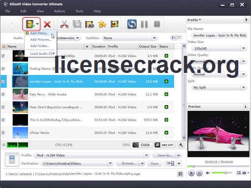 Xilisoft Video Converter Crack Ultimate 7.8.25 + Serial Key [Full]
