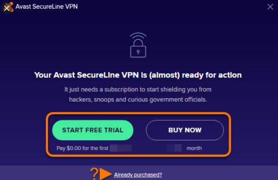 Avast Secureline VPN License File Activation Code + License Key