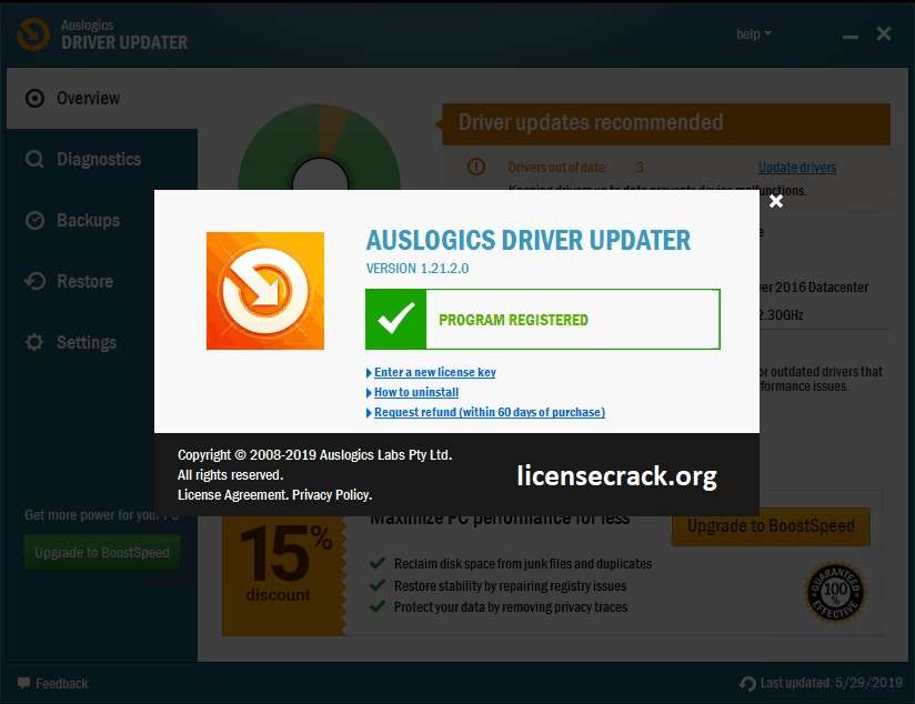 Auslogics Driver Updater Crack 1.26.0 + License Key [Final*]